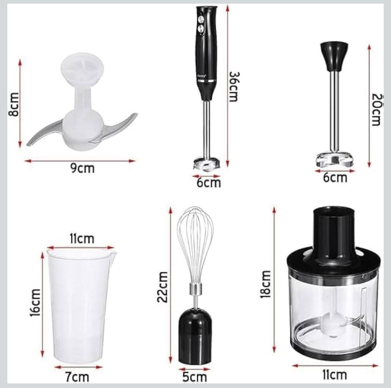 BATIDOR DE MANO 5 EN 1 SOKANY