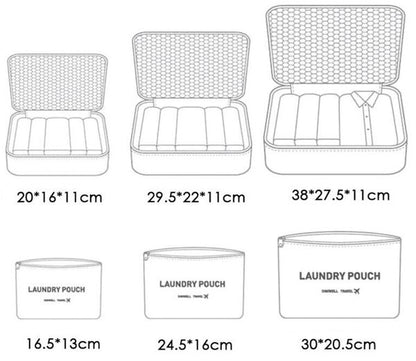 ORGANIZADOR DE ROPA 6 PIEZAS