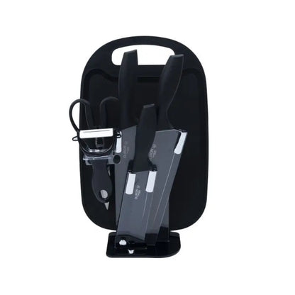 SET DE CUCHILLOS CON PEDESTAL