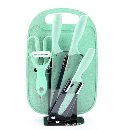 SET DE CUCHILLOS CON PEDESTAL