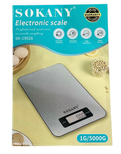 BALANZA ALIMENTOS ELECTRÓNICA SOKANY