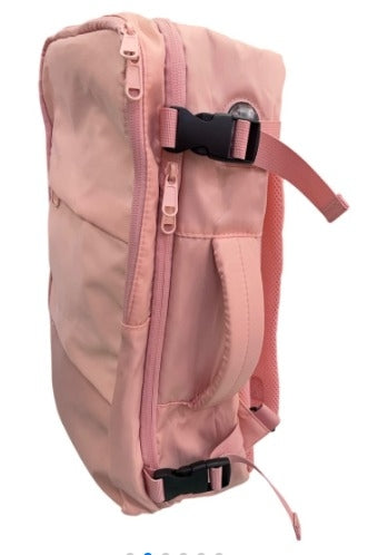 MALETA VIAJERA IMPERMEDABLE ROSADA