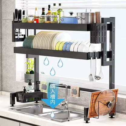 ESCURRIDOR DE LOZA DOBLE SIN TAPA