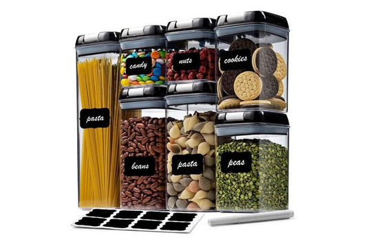 SET X 7 RECIPIENTES PARA GRANOS