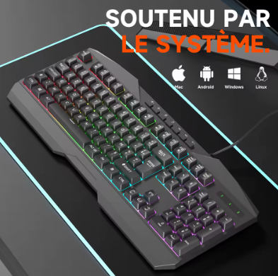 TECLADO GAMER RGB